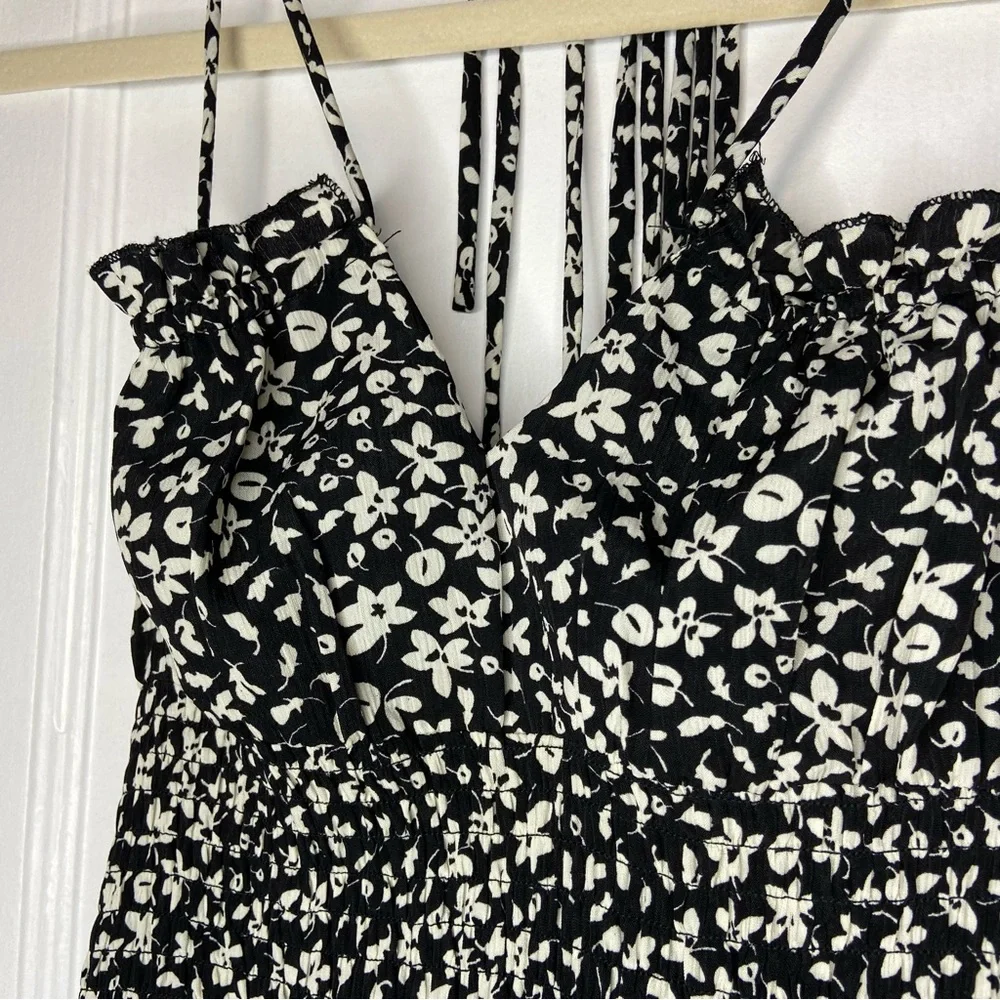 O.Vianca Ditsy Floral Strappy Mini Dress Size Medium NEW - Picture 7 of 16